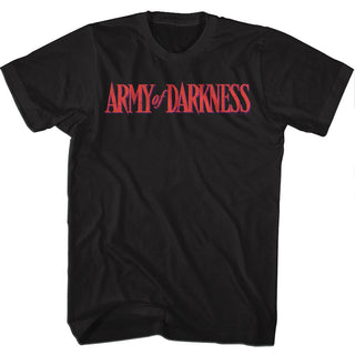 Army Of Darkness Darkness Color Logo Adult T-Shirts