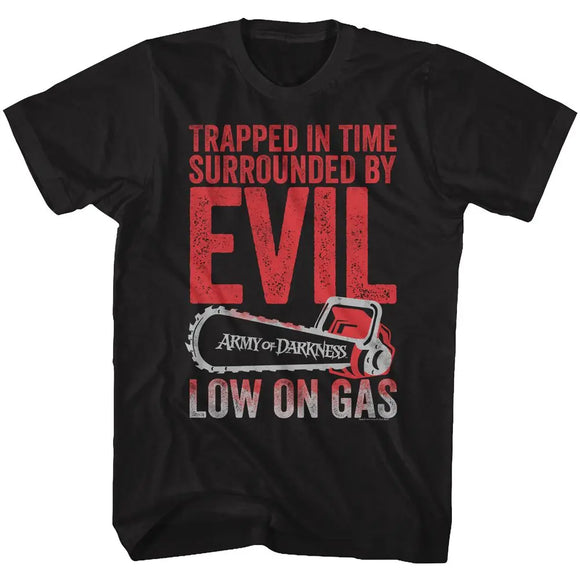 Army Of Darkness-Lowongas-Black Adult S/S T-Shirt - Black
