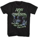 Army Of Darkness-They Suck-Black Adult S/S T-Shirt - Black