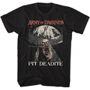 Army Of Darkness-Pit Deadite-Black Adult S/S T-Shirt - Black
