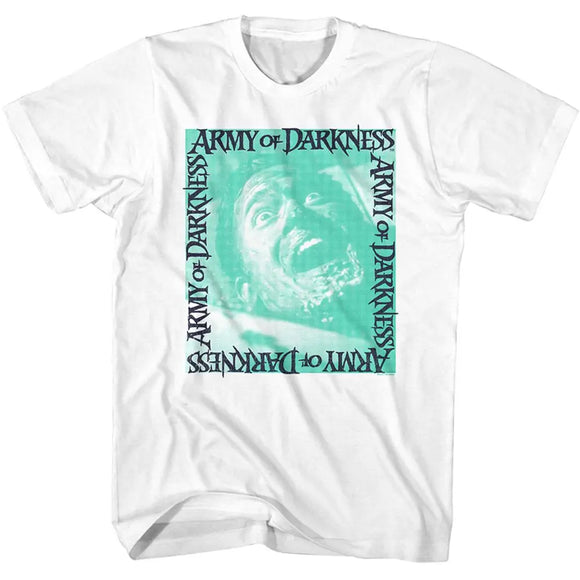 Army Of Darkness-Army Of Darkness Bad Ash-White Adult S/S T-Shirt - White