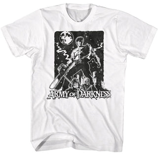 Army Of Darkness Army Of Darkness Stark Night Adult T-Shirts