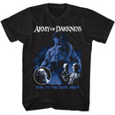 Army Of Darkness-Army Of Darkness Hail Baby-Black Adult S/S T-Shirt - Black