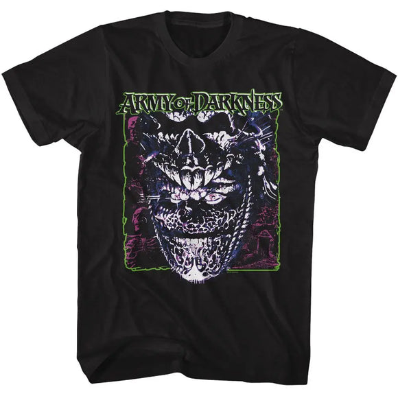 Army Of Darkness-Army Of Darkness Bad Ash-Black Adult S/S T-Shirt - Black