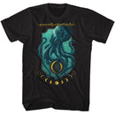 A Perfect Circle-Apc Octo Moon Phase-Black Adult S/S T-Shirt - Black