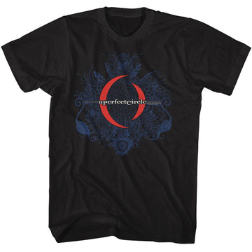 A Perfect Circle-Apc Organic Mandala-Black Adult S/S T-Shirt - Black