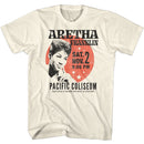 Aretha-Aretha Circle Poster-Natural Adult S/S T-Shirt - Natural
