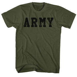 Army-Army-Military Green Adult S/S T-Shirt - Military Green