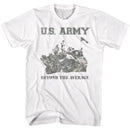Army-Beyond The Average-White Adult S/S T-Shirt - White