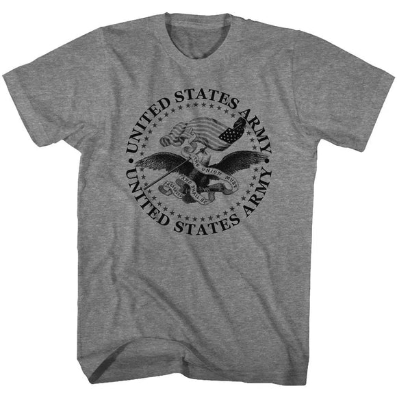Army-Preserved-Graphite Heather Adult S/S T-Shirt - Graphite Heather