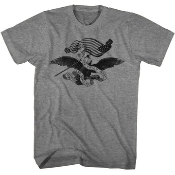 Army-Army Union Must Be Preserved-Graphite Heather Adult S/S T-Shirt - Graphite Heather