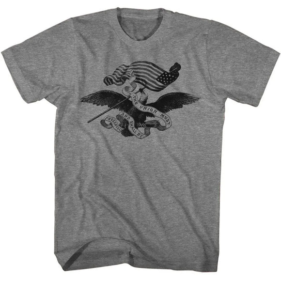 Army-Army Union Must Be Preserved-Graphite Heather Adult S/S T-Shirt - Graphite Heather