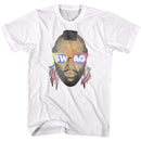 Mr T-Swwwag-White Adult S/S T-Shirt - White