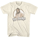 Mr T-Yo Sucka-Natural Adult S/S T-Shirt - Natural