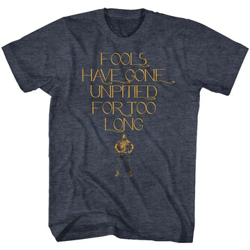 Mr T-It Ends Now-Navy Heather Adult S/S T-Shirt - Navy Heather