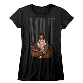 Mr. T Flower T Ladies T-Shirts