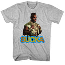Mr T-Sucka-Gray Heather Adult S/S T-Shirt - Gray Heather