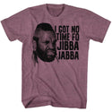 Mr. T Jibba Jabba Adult T-Shirts