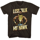 Mr T-Mohawk-Dark Chocolate Adult S/S T-Shirt - Dark Chocolate