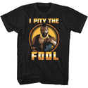 Mr. T Mr T Shiny Pity Fool Adult T-Shirts
