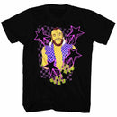 Mr T-Star T-Black Adult S/S T-Shirt - Black