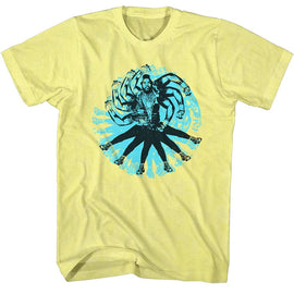 Mr T-Mr T Dust-Yellow Heather Adult S/S T-Shirt - Yellow Heather