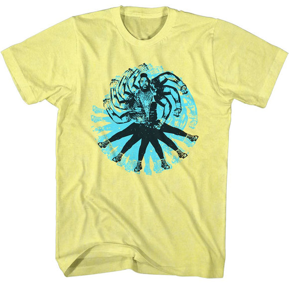 Mr T-Mr T Dust-Yellow Heather Adult S/S T-Shirt - Yellow Heather