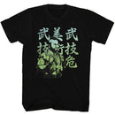 Mr T-Japanese Mr T-Black Adult S/S T-Shirt - Black