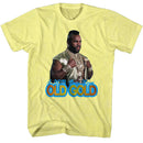 Mr T-Old Gold-Yellow Heather Adult S/S T-Shirt - Yellow Heather