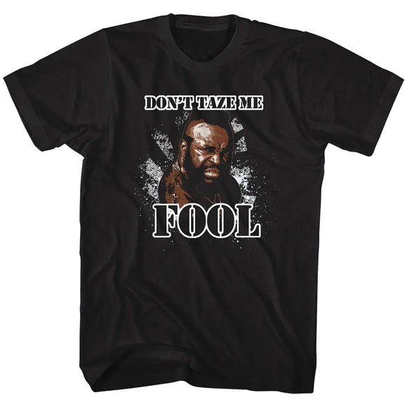 Mr T-Lose It-Black Adult S/S T-Shirt - Black