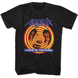 Anthrax Anthrax State Of Euphoria Adult T-Shirts