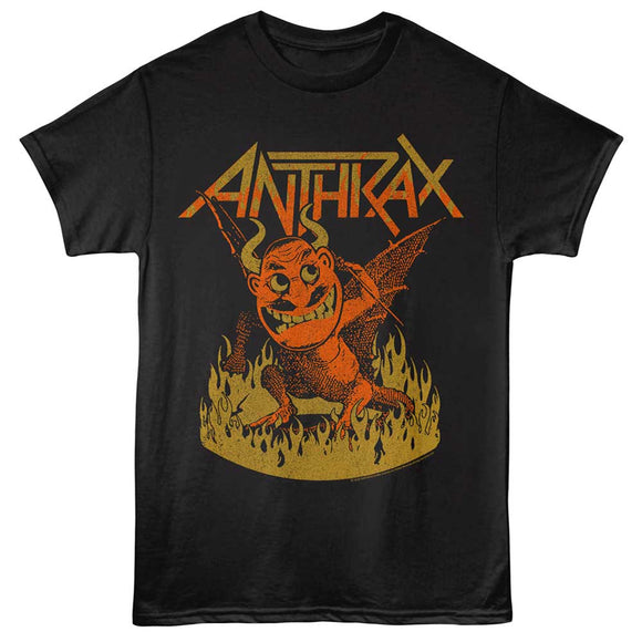 Anthrax Not Man Devil Black Adult T-Shirt