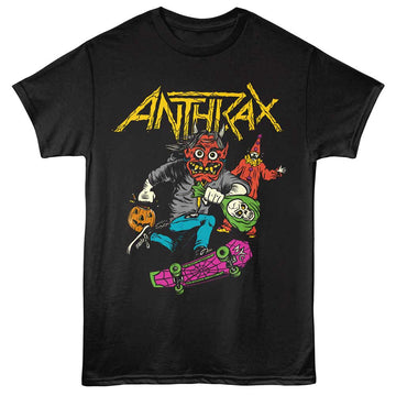 Anthrax Not Man Stealing Candy Black Adult T-Shirt