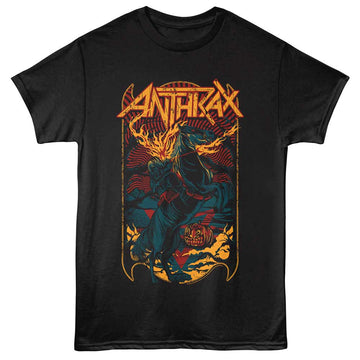 Anthrax Headless Horseman Black Adult T-Shirt