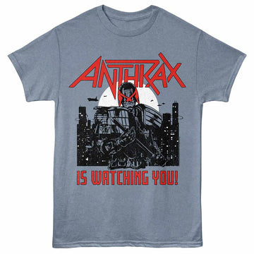 Anthrax Propaganda Indigo Heather Adult T-Shirt