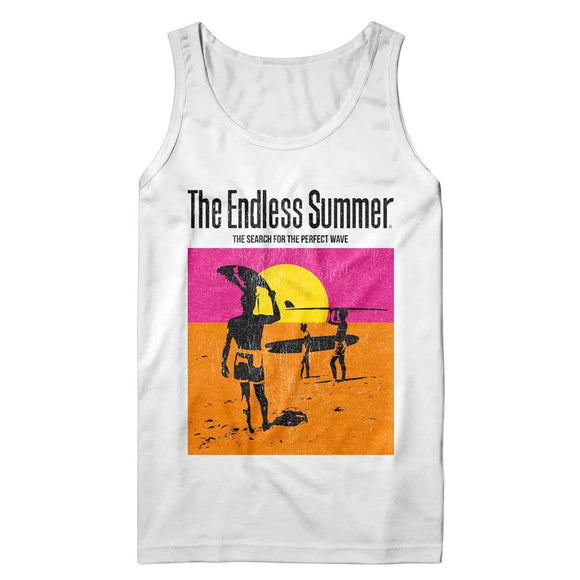 Bruce Brown Films-Bbf The Endless Summer-White Adult Tank-S - White
