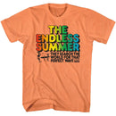 Bruce Brown Films-Bbf Endless Gradient-Cantaloupe Adult S/S T-Shirt - Cantaloupe