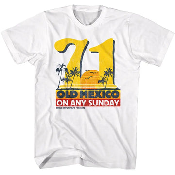 Bruce Brown Films-Bbf Old Mexico-White Adult S/S T-Shirt - White