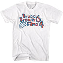 Bruce Brown Films-Bbf Patriotic 64-White Adult S/S T-Shirt - White