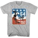 Bruce Brown Films-Bbf Endless Summer Americana-Gray Heather Adult S/S T-Shirt - Gray Heather