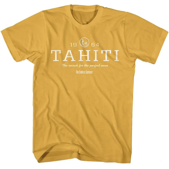 Bruce Brown Films-Bbf Tahiti-Ginger Adult S/S T-Shirt - Ginger
