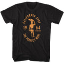 Bruce Brown Films-Bbf California Surf 1964-Black Adult S/S T-Shirt - Black
