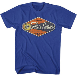 Bruce Brown Films-Bbf Genuine Endless Summer-Royal Adult S/S T-Shirt - Royal