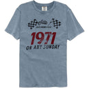 Bruce Brown Films-Bbf 1971 Any Sunday-Blue Jean Adult S/S Comfort Color T-Shirt - Blue Jean