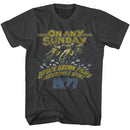 Bruce Brown Films-Bbf On Any Sunday 71-Smoke Adult S/S T-Shirt - Smoke