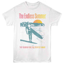 Bruce Brown Films-Bbf Sunset And Teal-White Adult S/S T-Shirt - White