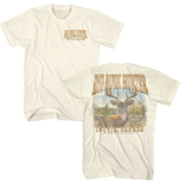 Big Buck Hunter-Big Buck Hunter Inuvik Canada F B-Natural Adult S/S T-Shirt ***F&B***-S - Natural