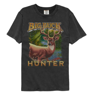 Big Buck Hunter-Big Buck Hunter Art-Pepper Comfort Color Adult S/S T-Shirt - Pepper