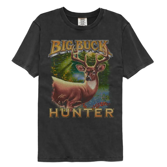Big Buck Hunter-Big Buck Hunter Art-Pepper Comfort Color Adult S/S T-Shirt - Pepper
