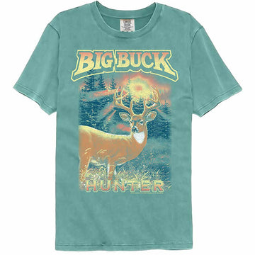 Big Buck Hunter Soft Colors Seafoam Comfort Colors Adult T-Shirt